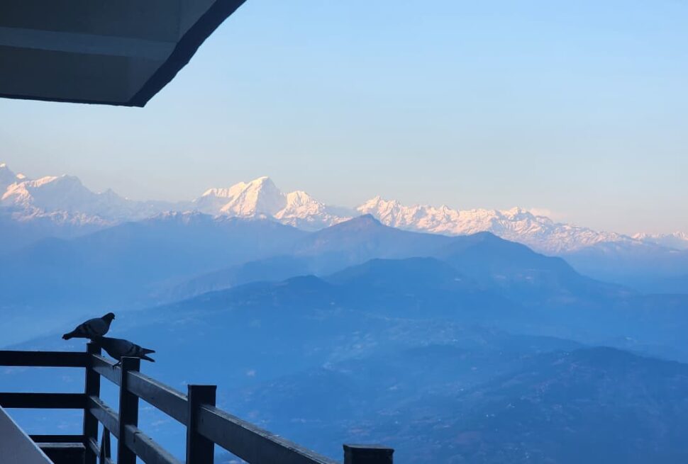 nagarkot mountains nepal