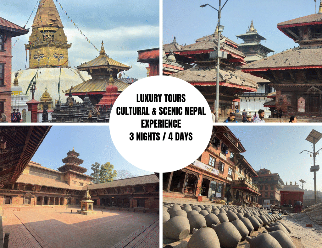 Nepal tour itinerary for 3 Nights & 4 Days.