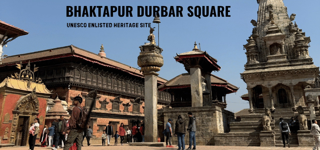55 window palace of Bhaktapur durbar square , a UNESCO World Heritage Site in Kathmandu Valley.