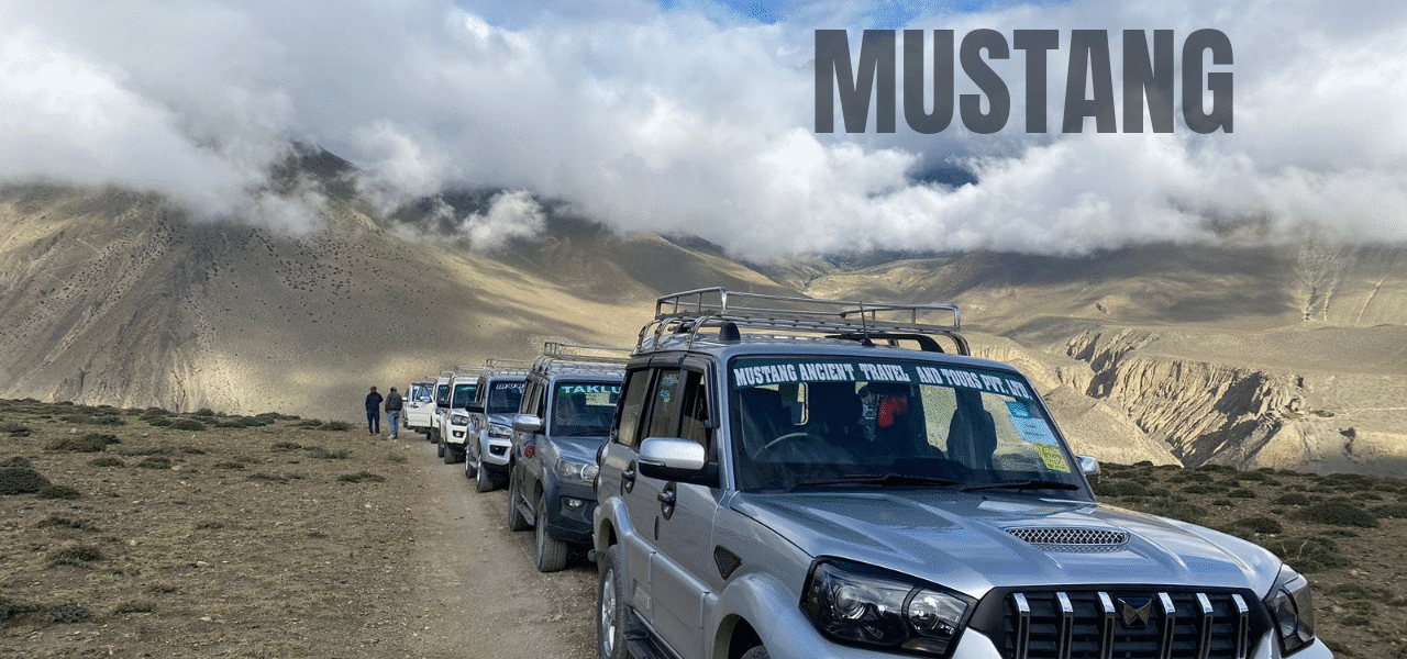 Breathtaking view of Jomsom in Mustang Valley.